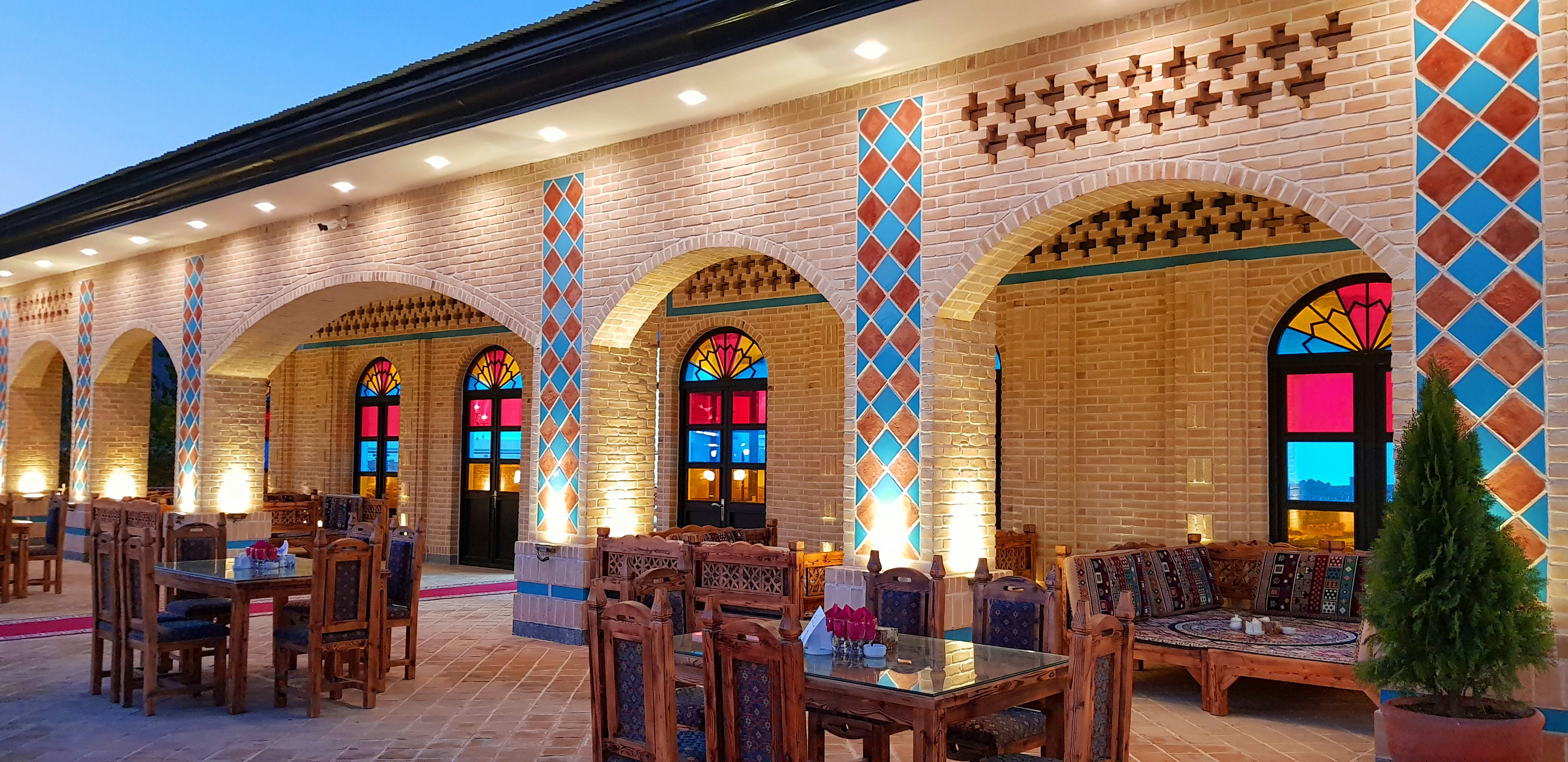 Arabian courtyard