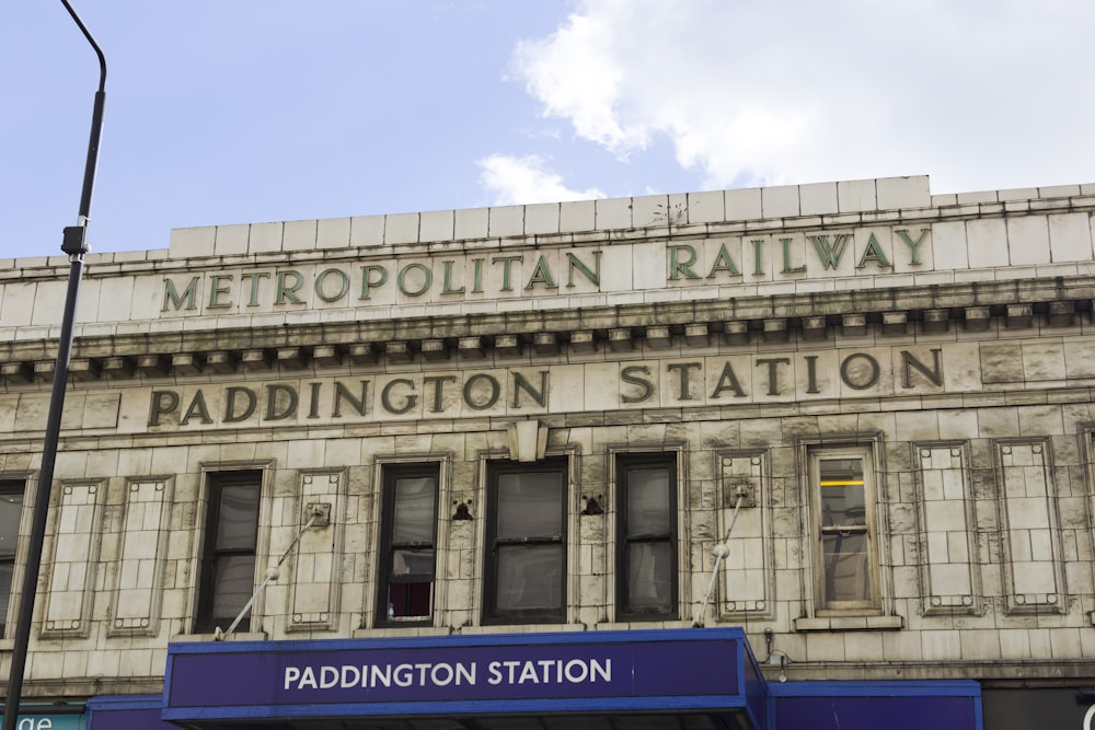 Metropolitan Railway Paddington Station