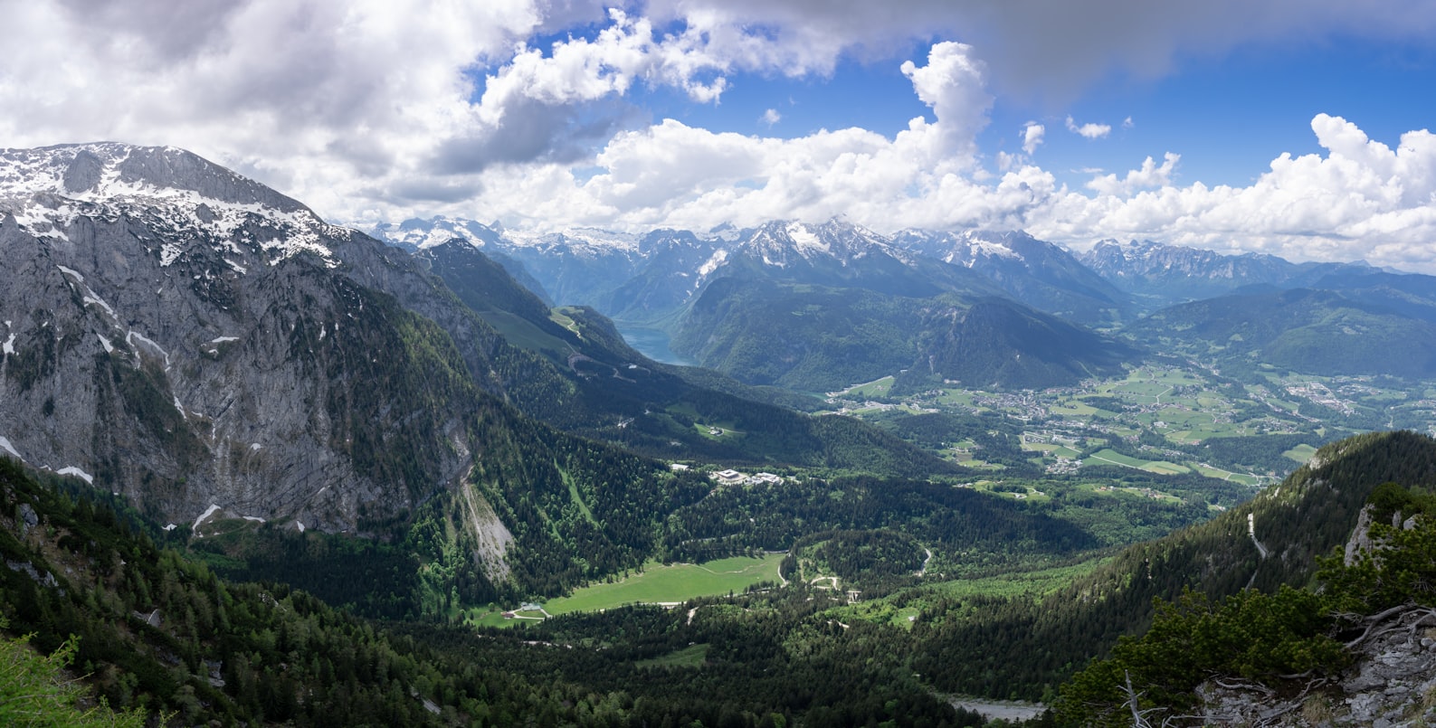 Panoramafoto aus dem Bayerischen Wald