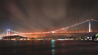 photo of suspension bridge