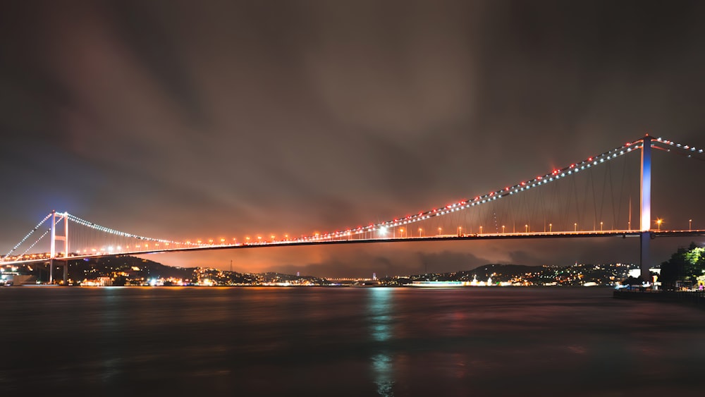 photo of suspension bridge