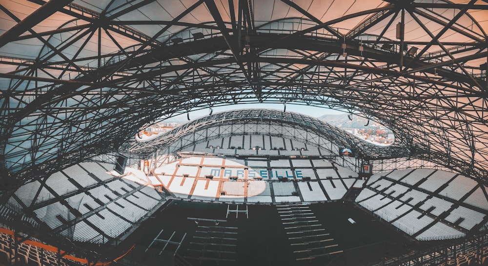 Strukturfoto des Stadions