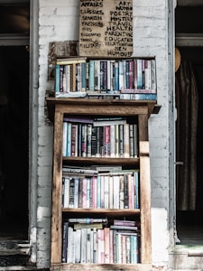 Rustic Bookshelf