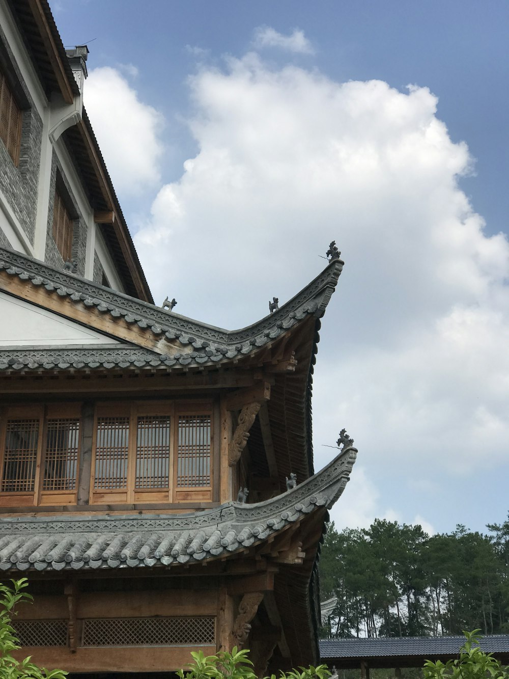 Templo do pagode marrom