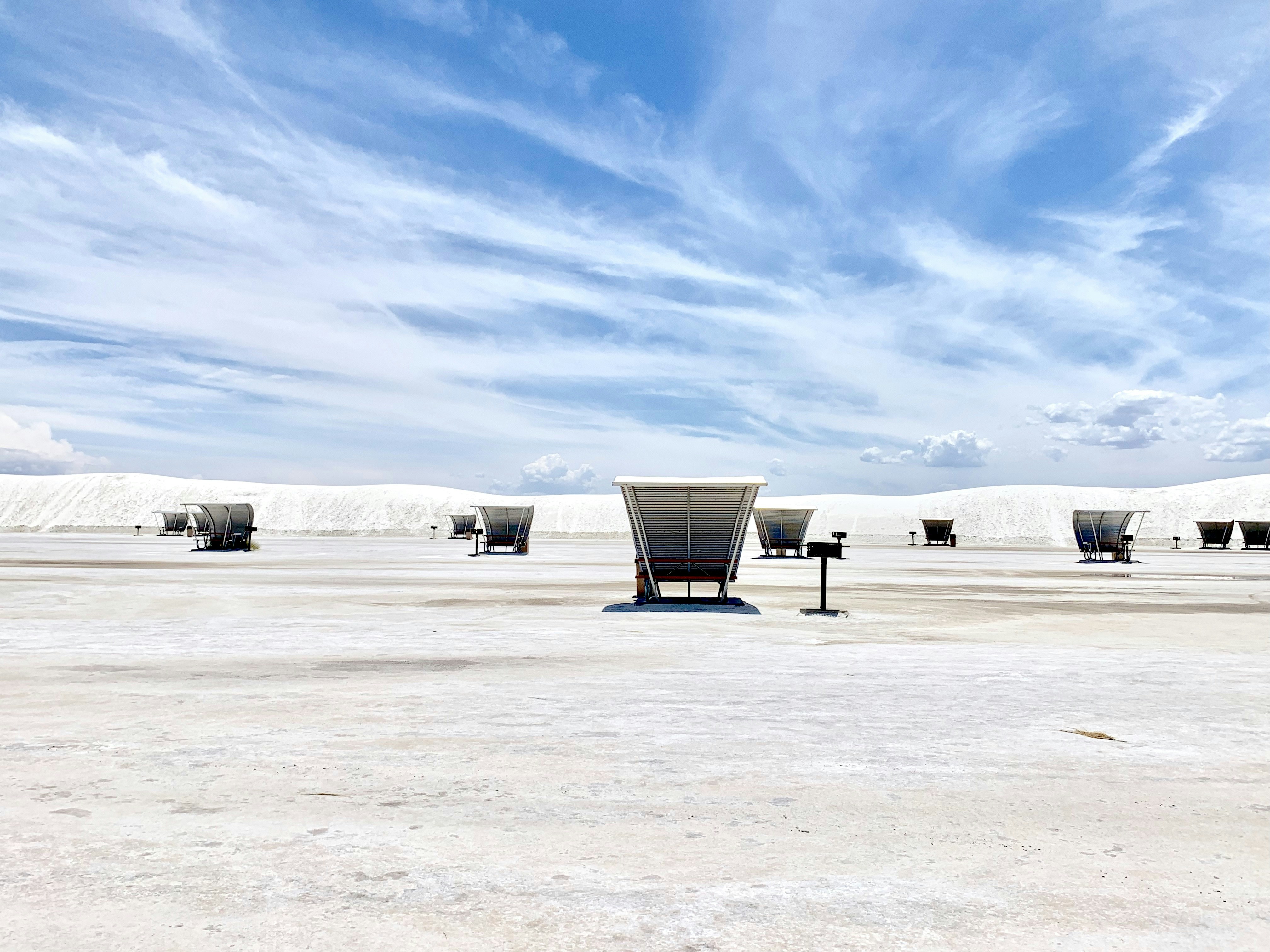 white shed during daytime