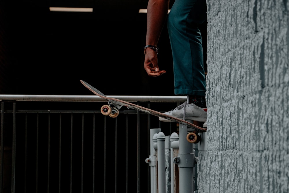 person riding skateboard