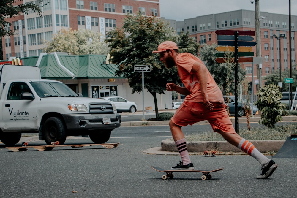 man on skateboard