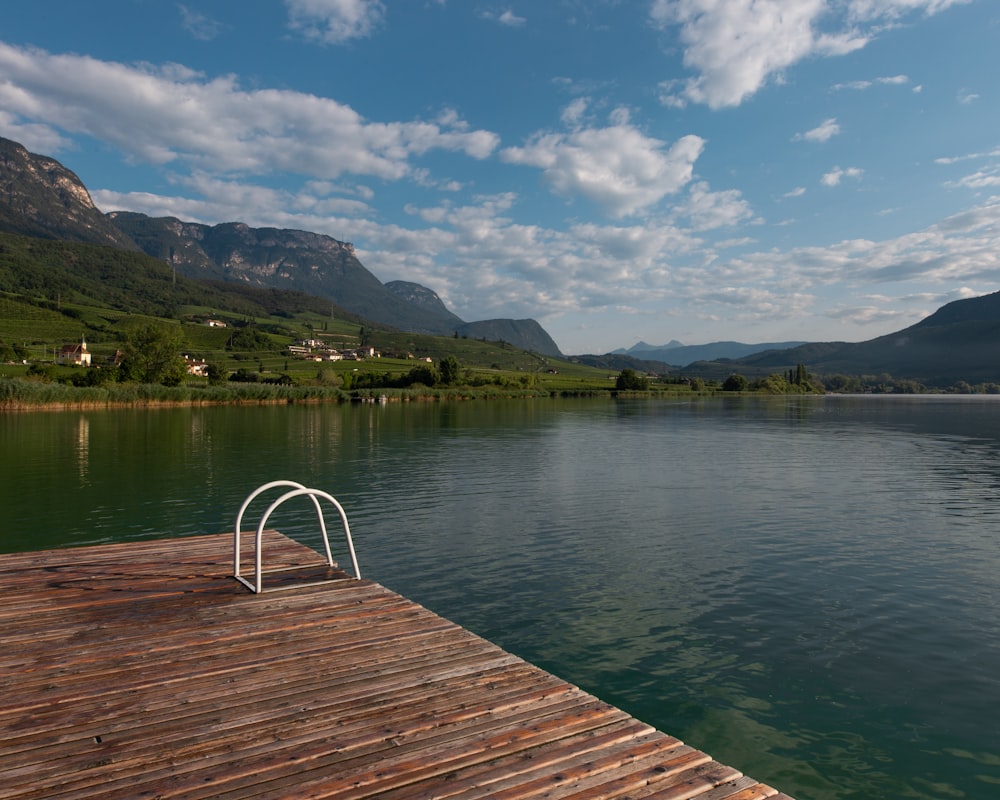 lake near dock