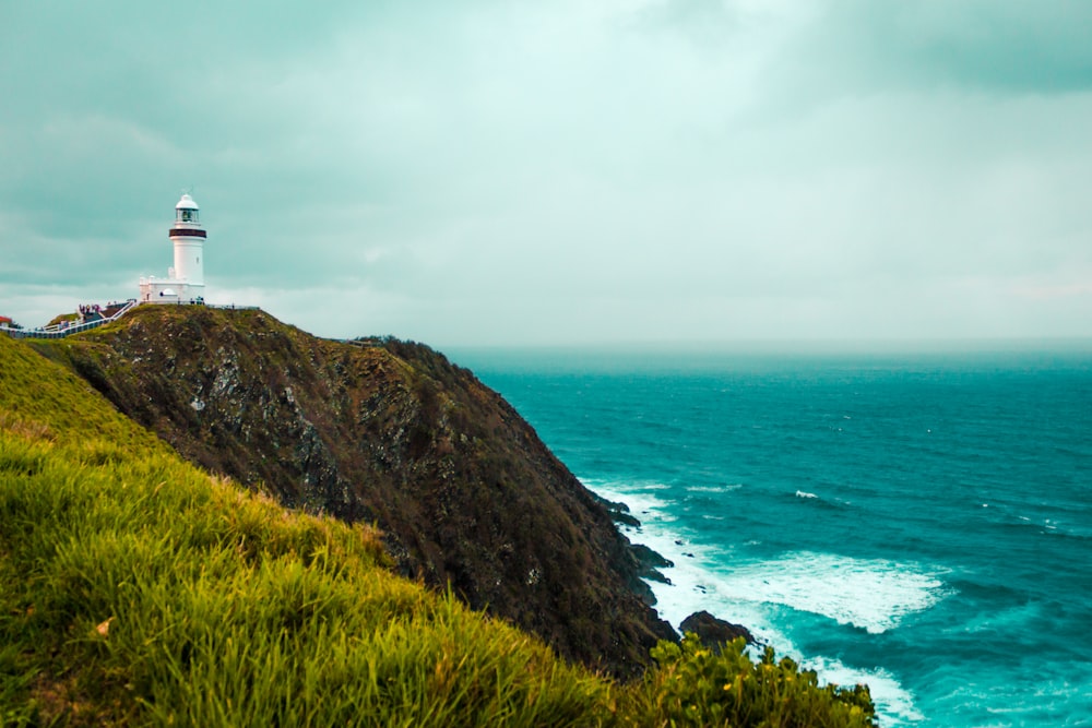 lighthouse on cliff