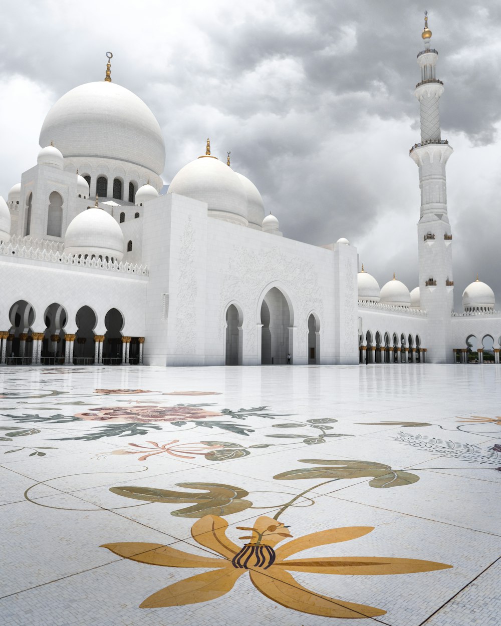 white mosque