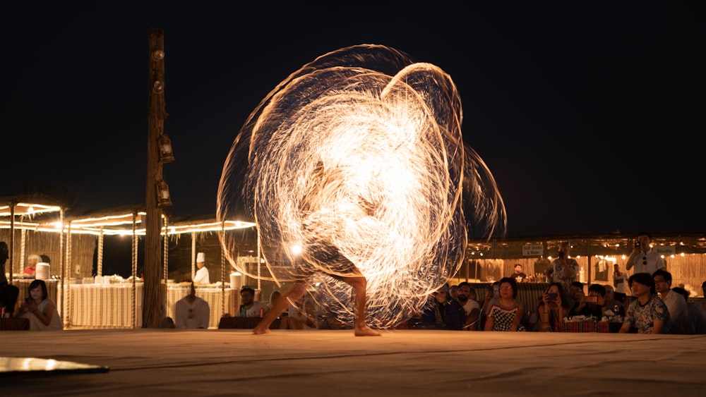 steel wool photography