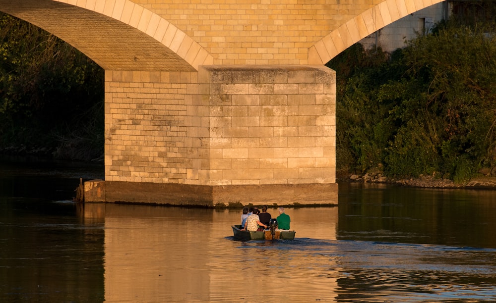 five person on boat