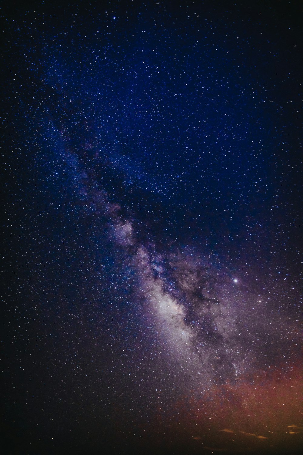 milky way at night