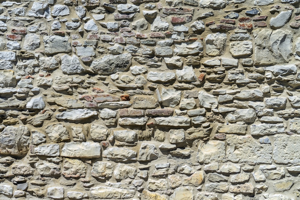 Muro de hormigón gris y beige