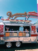 opened Popcornopolis van during daytime