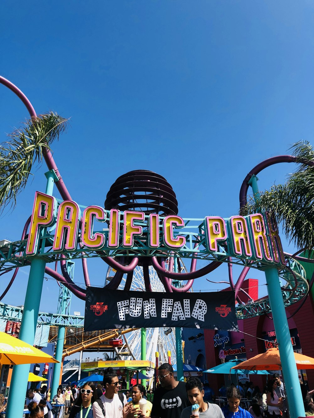 Pacific Park on focus photography
