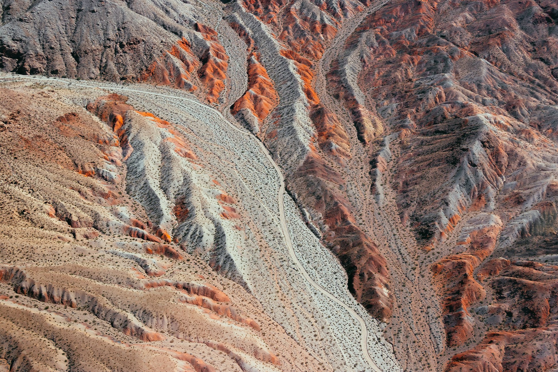 Dried riverbeds in the Mohave Desert in the southwestern US (Patrick Robert Doyle via Unsplash)