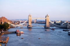 suspension bridge during daytime