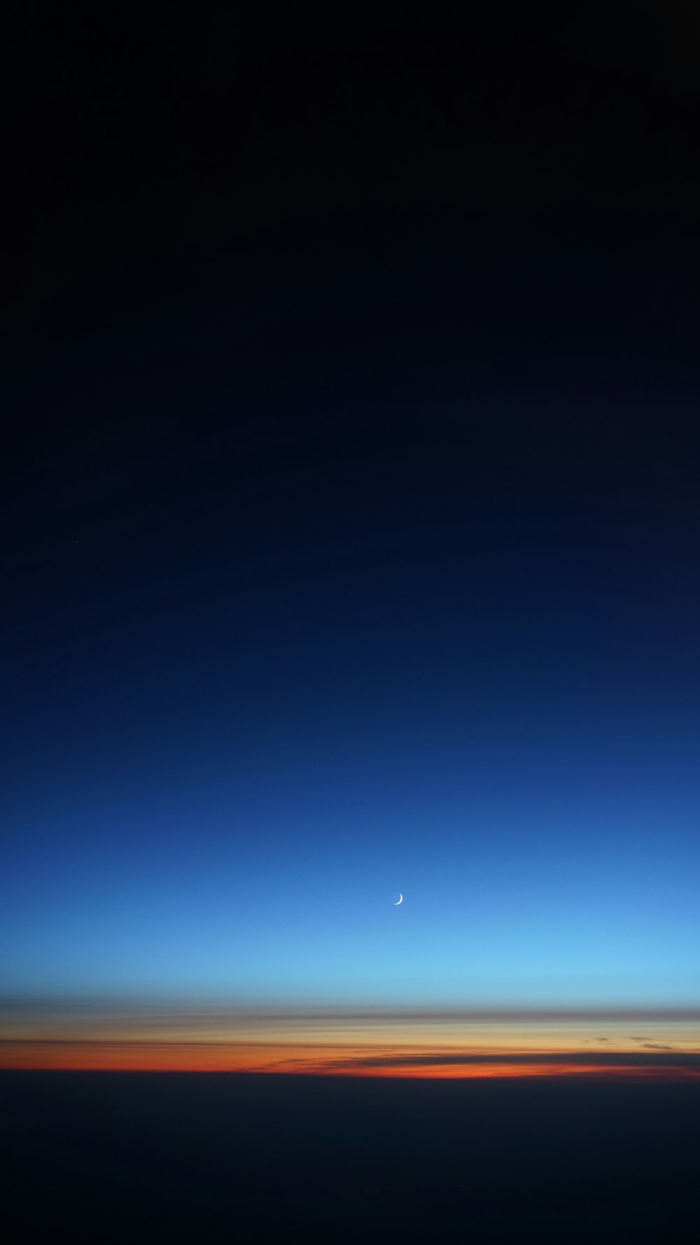 a view of the sky from an airplane