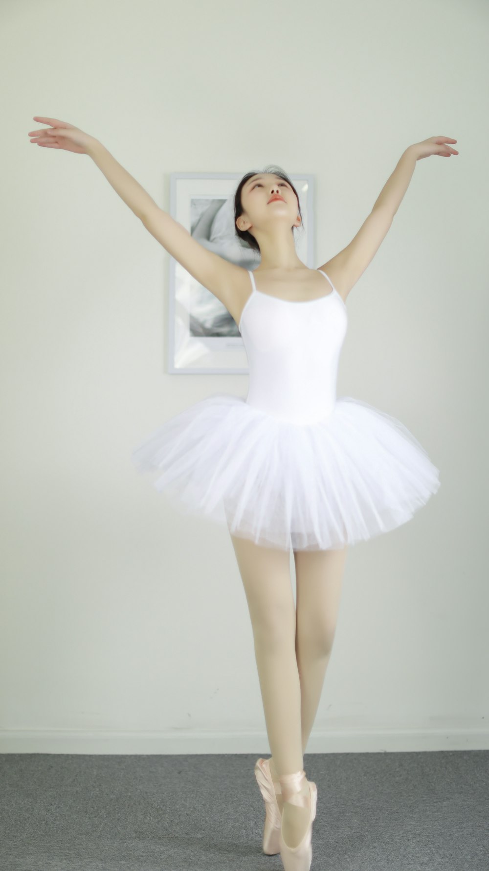 woman wearing white ballerina dress photo – Free Blue Image on Unsplash