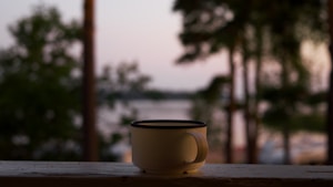 Coloured Glass Mug