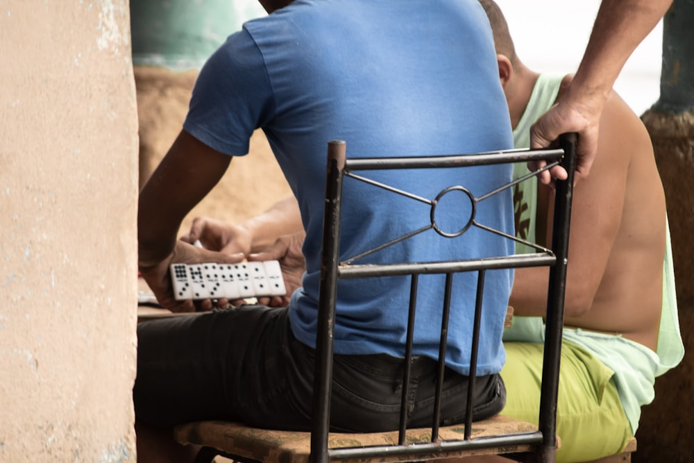 unknown person playing mahjong