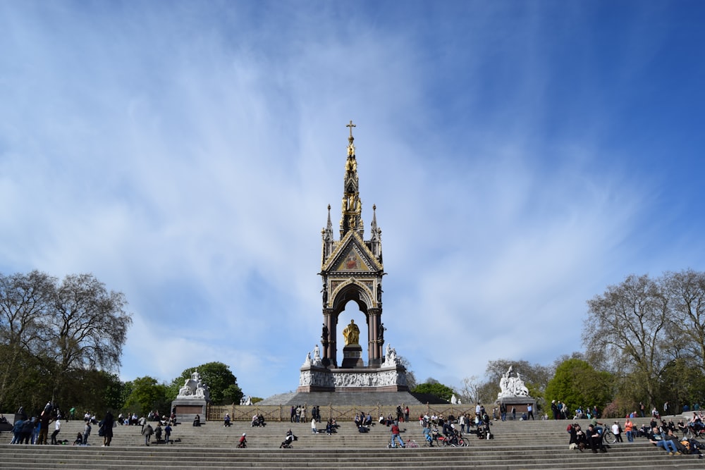 architectural photography of Albert Memorial