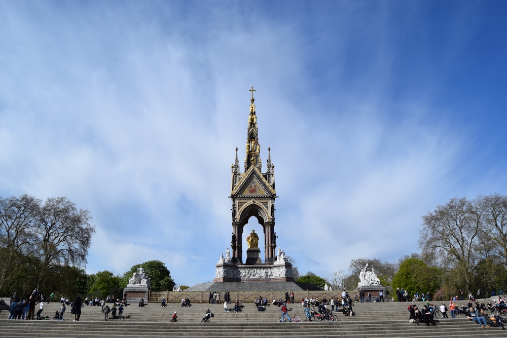 fotografía arquitectónica del Albert Memorial