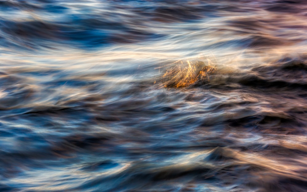 photo manipulation of an ocean