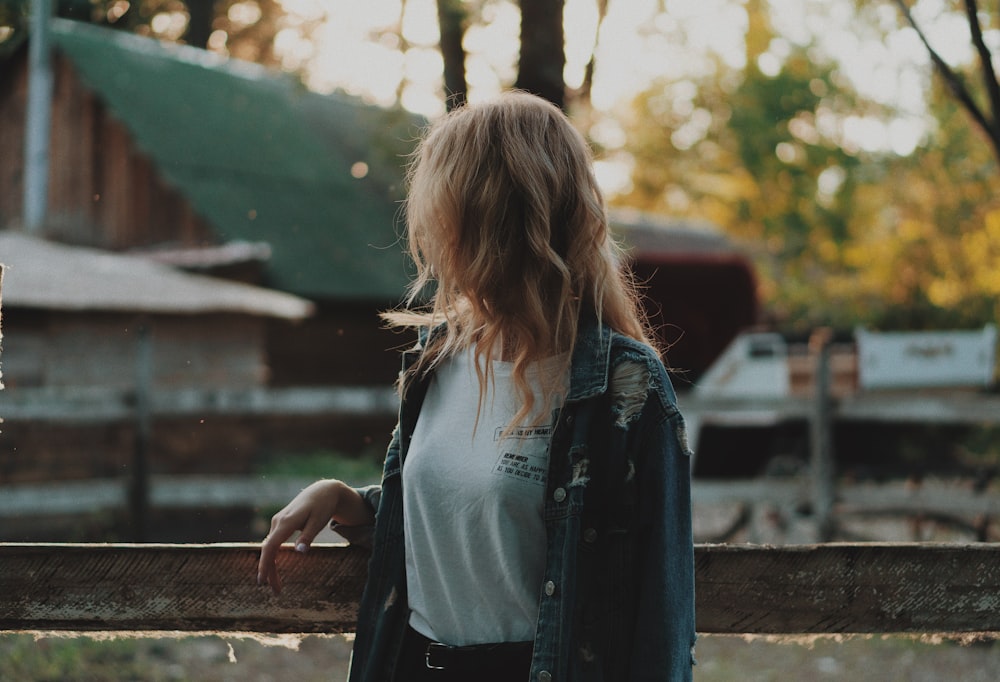 woman standing near building during daytime