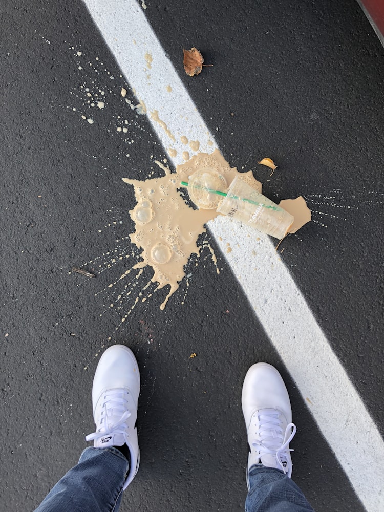 Coffee spill