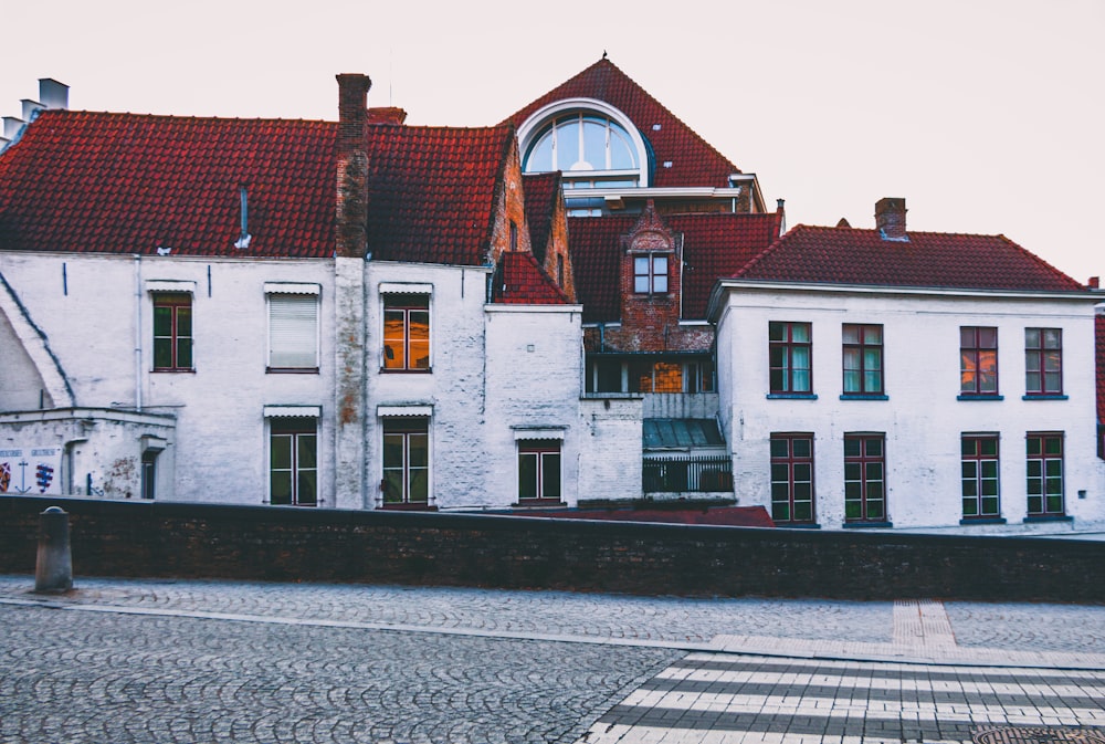 white concrete building