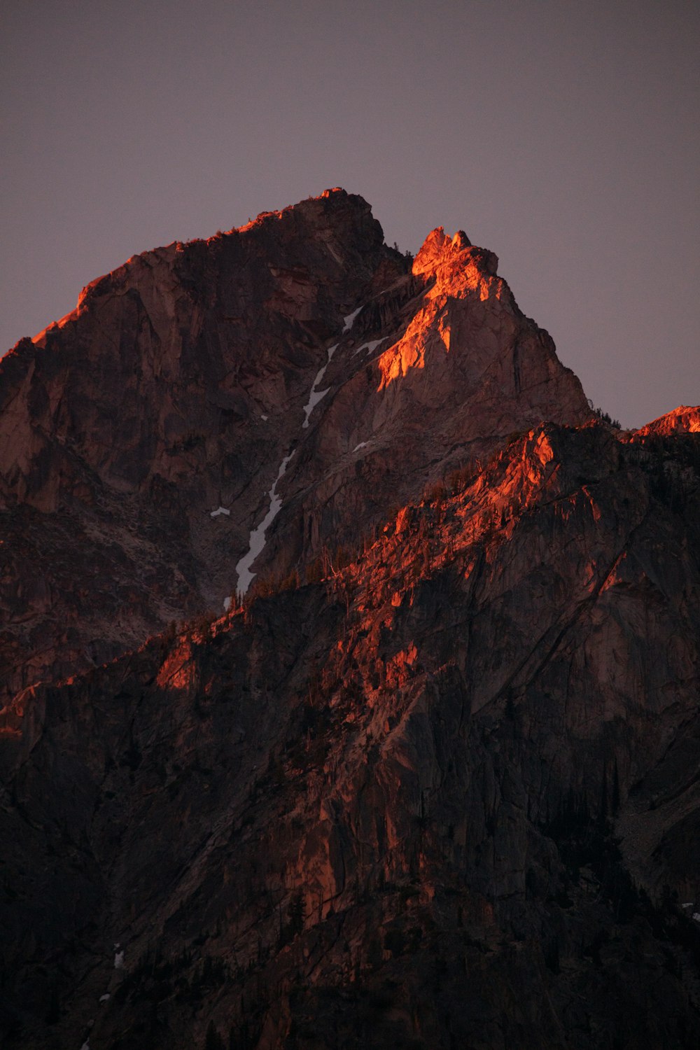 rocky mountain at daytime