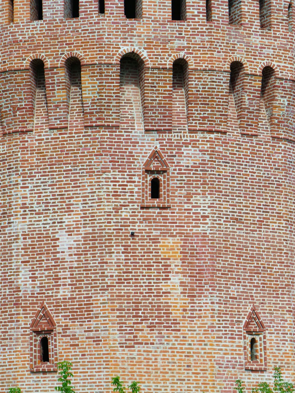 brown brick building