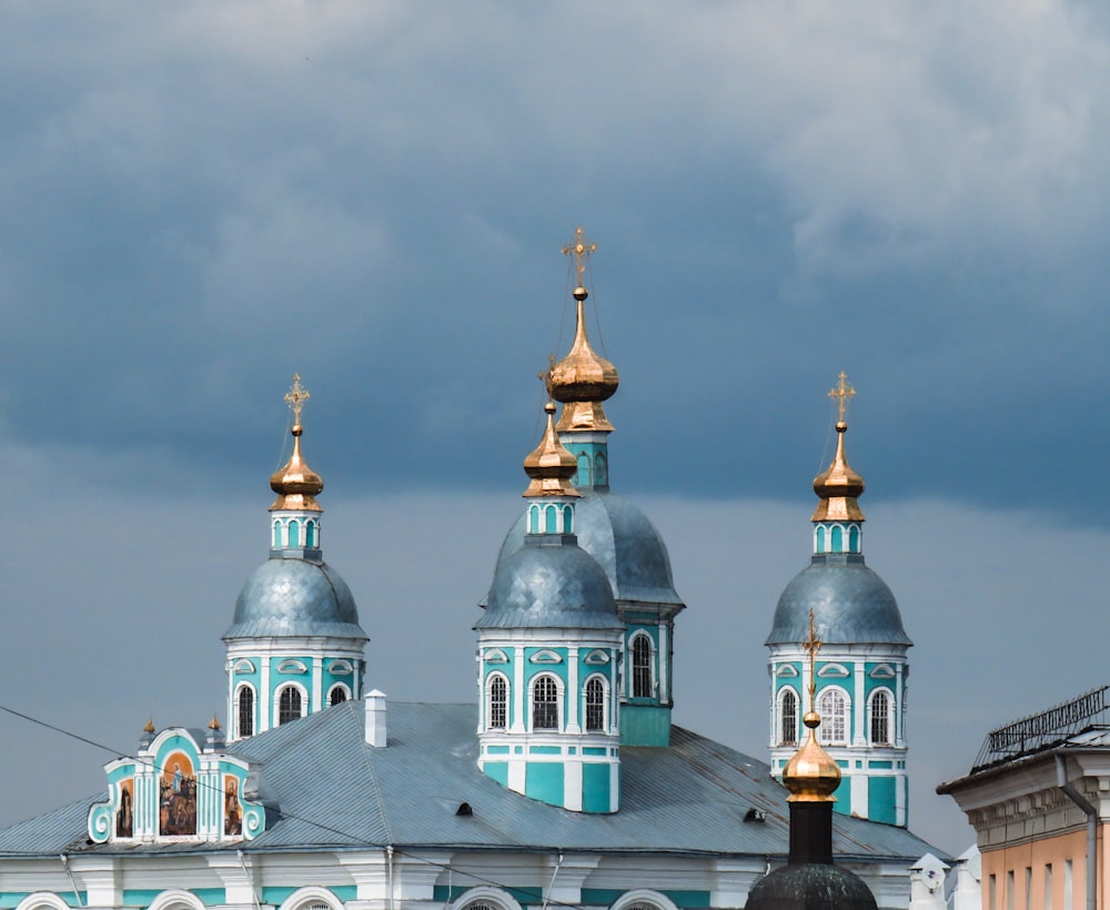 gray building with towers during daytime