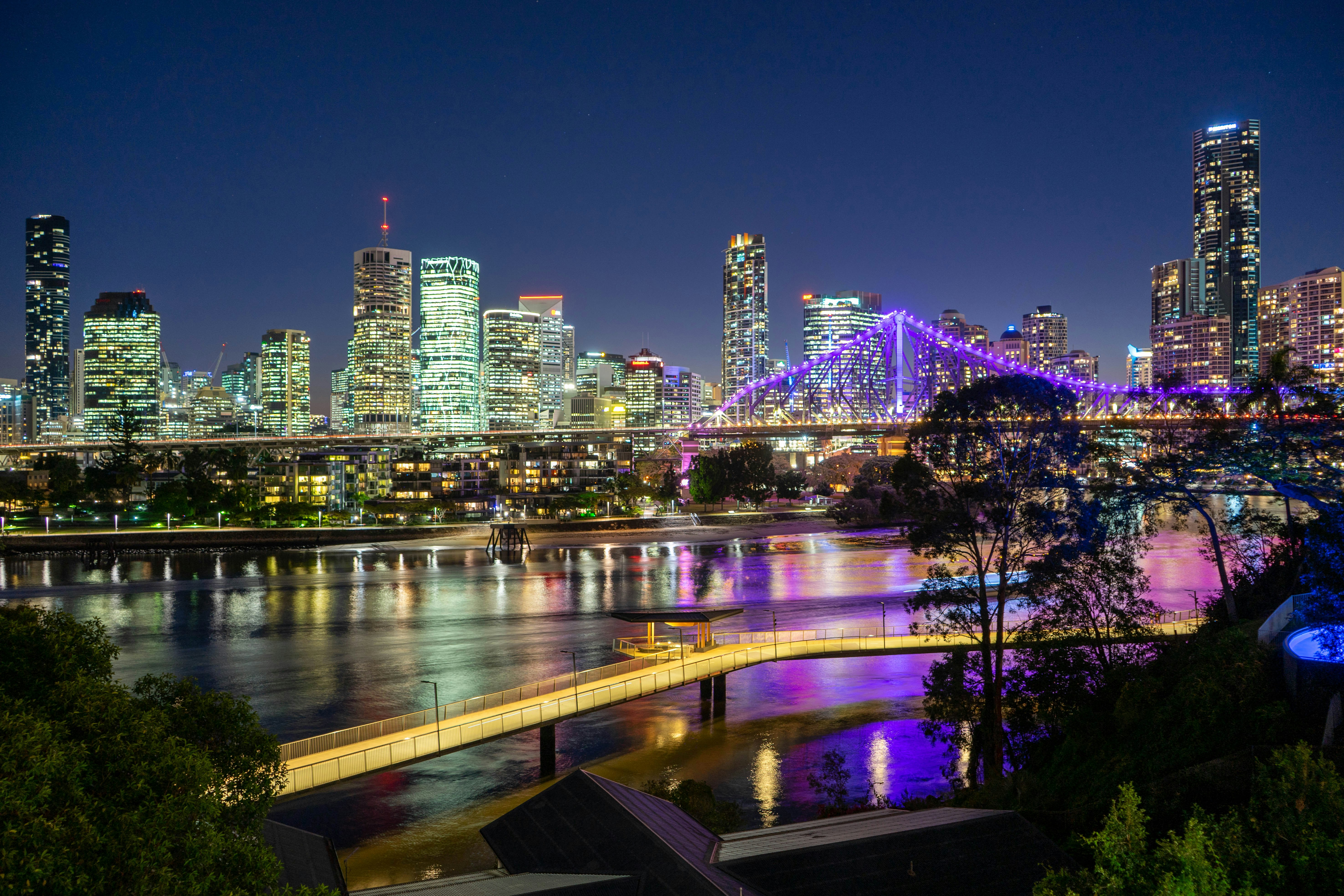 Brisbane city skyline