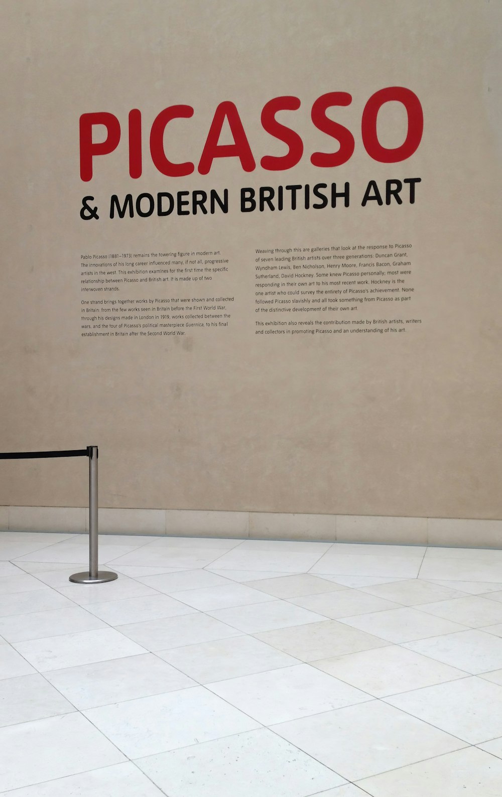 Picasso & Modern British Art