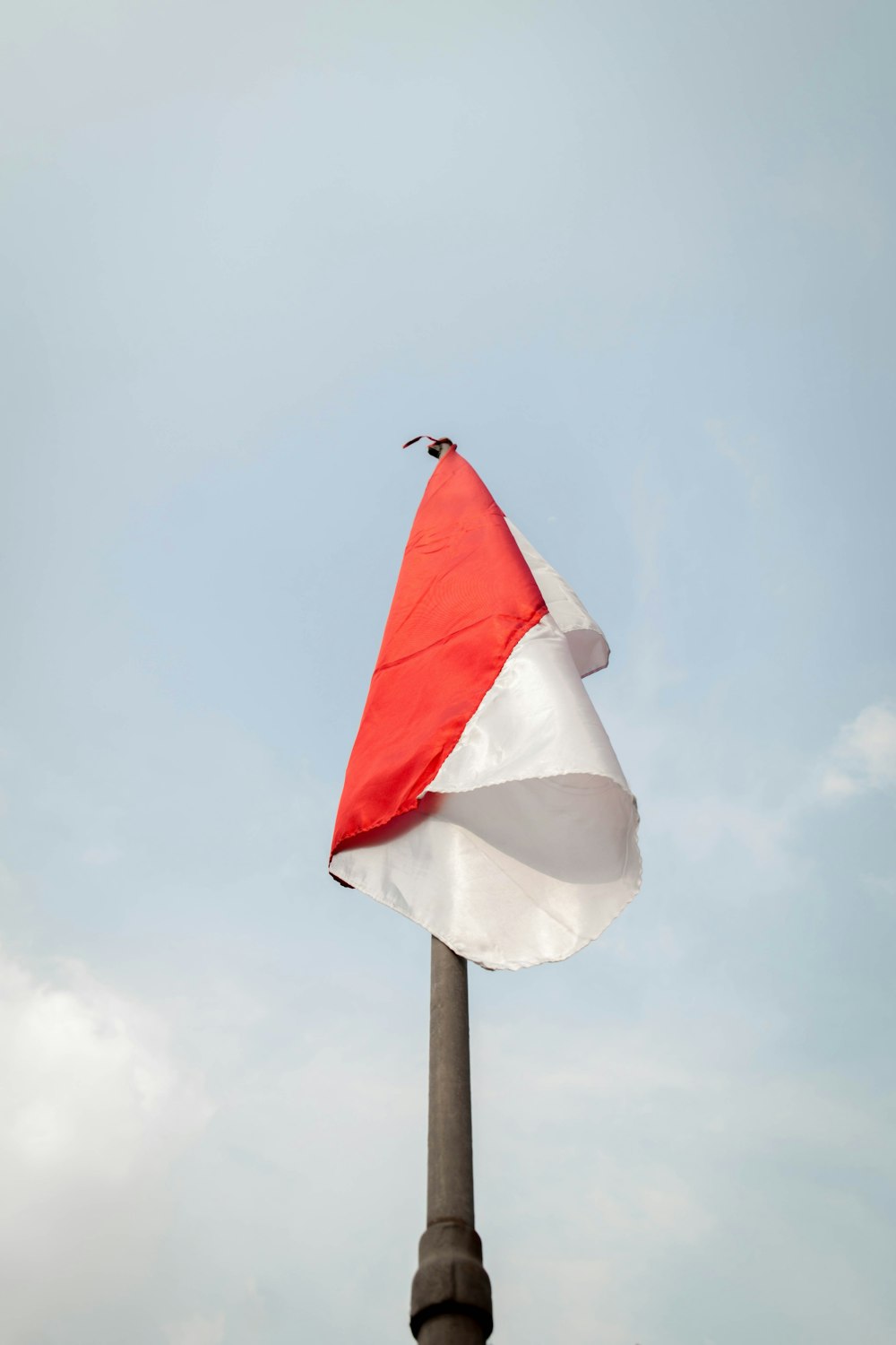 red and white flag