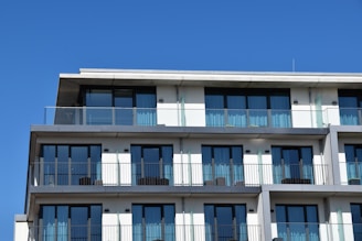 white concrete structure