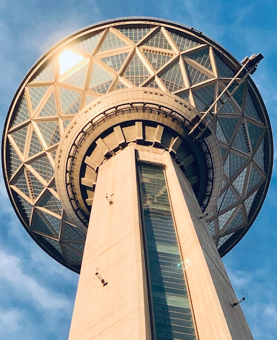 beige tower in Tehran Province Iran