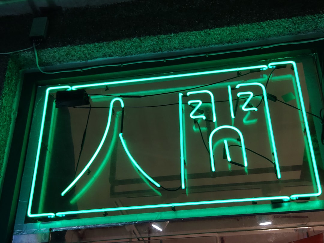LED signage,