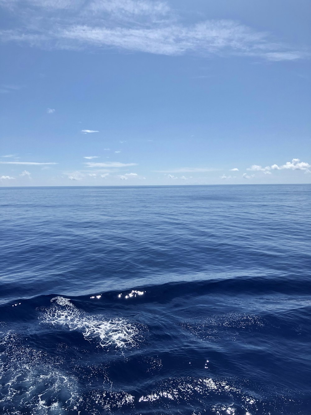 sea under clear blue sky during daytime