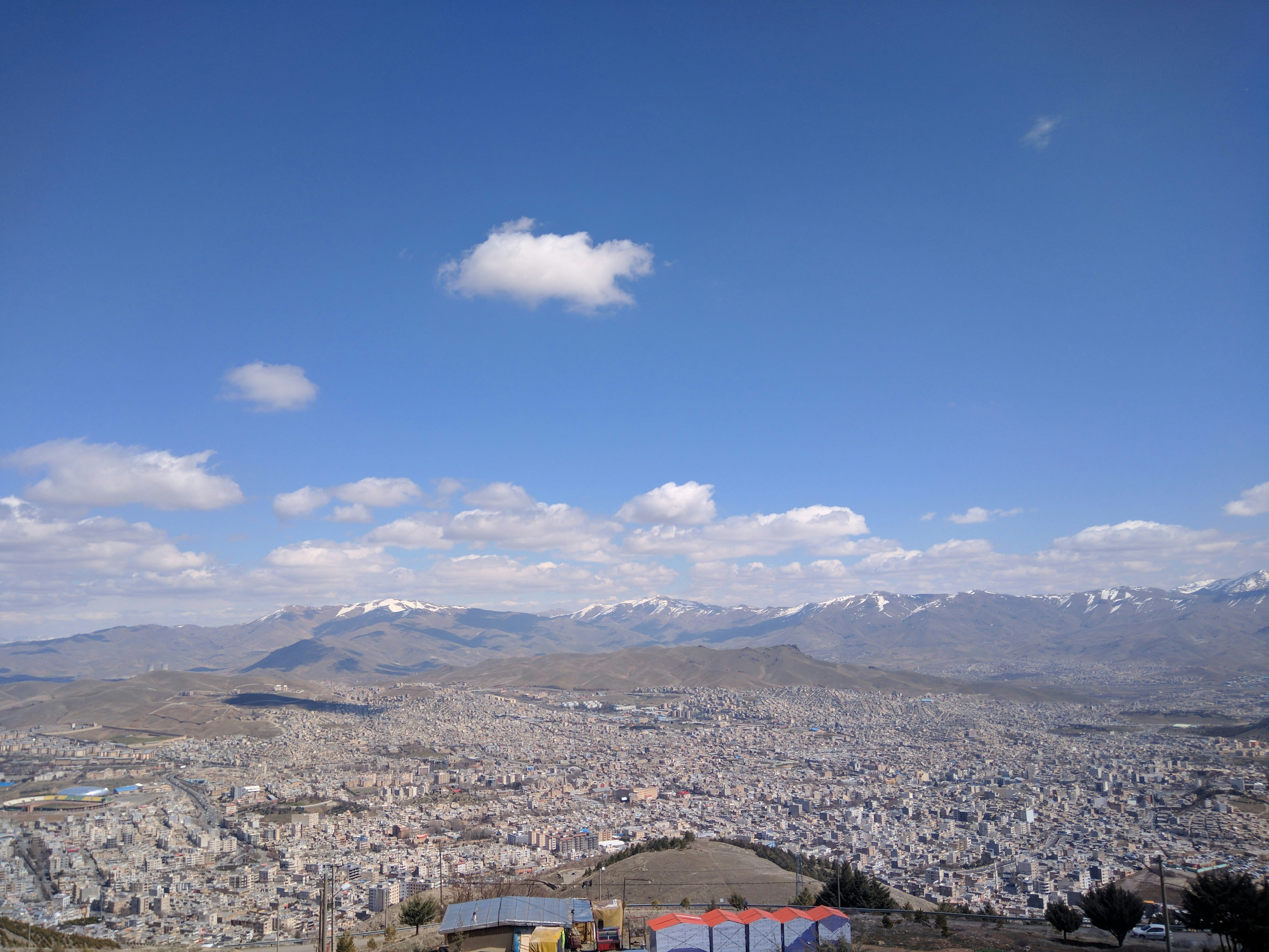 Sanandaj, Iran - Landscape of the Sanandaj city in Iran
