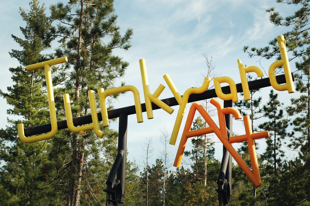 Junkyard Art signage