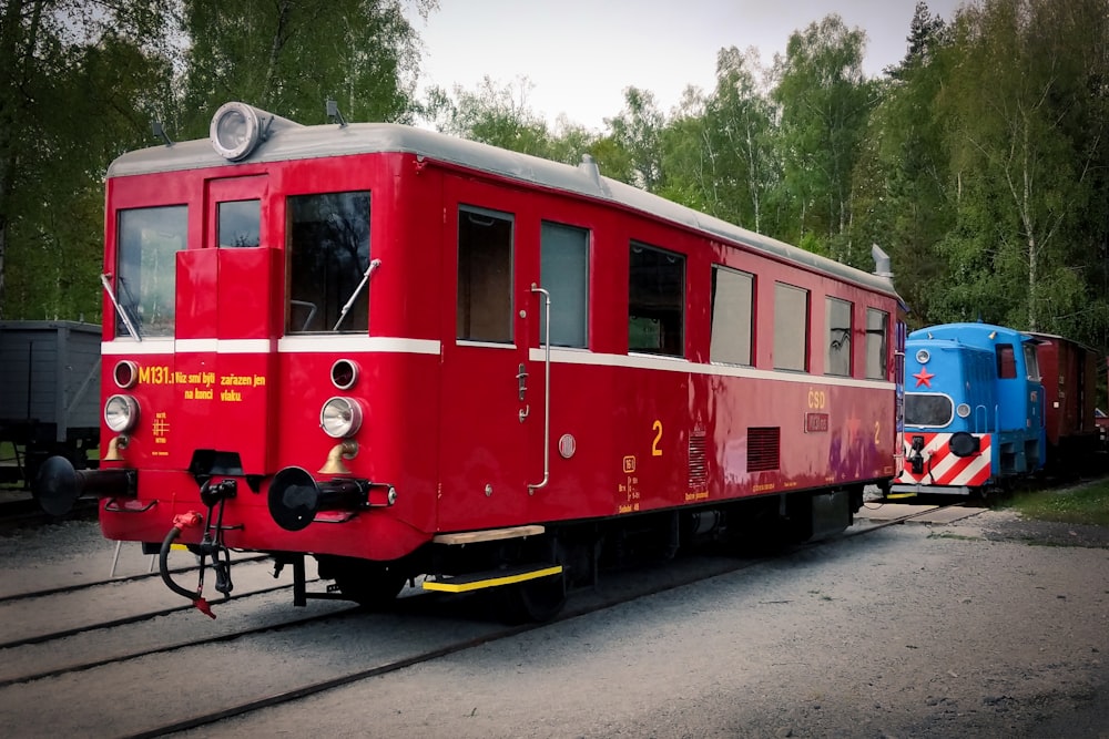 red trail during daytime