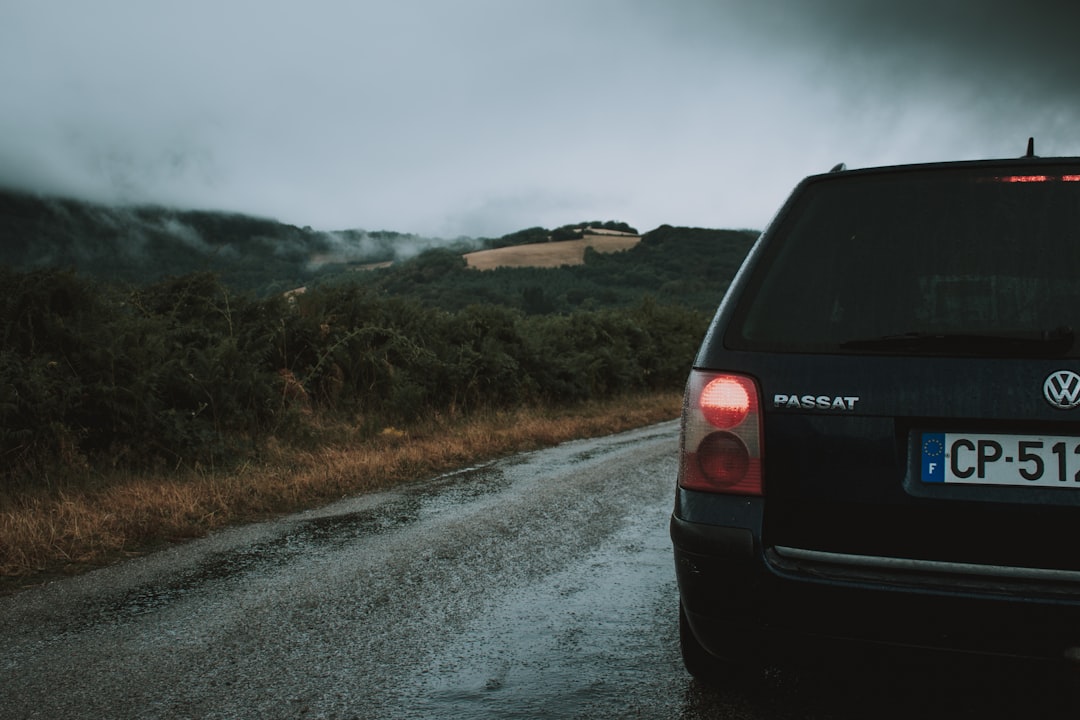 black Volkswagen vehicle