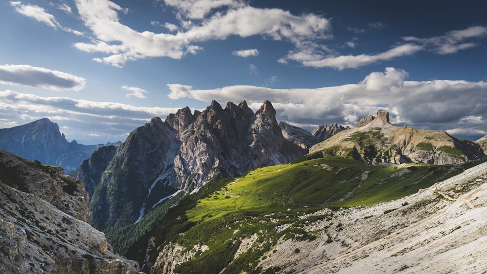 green mountains