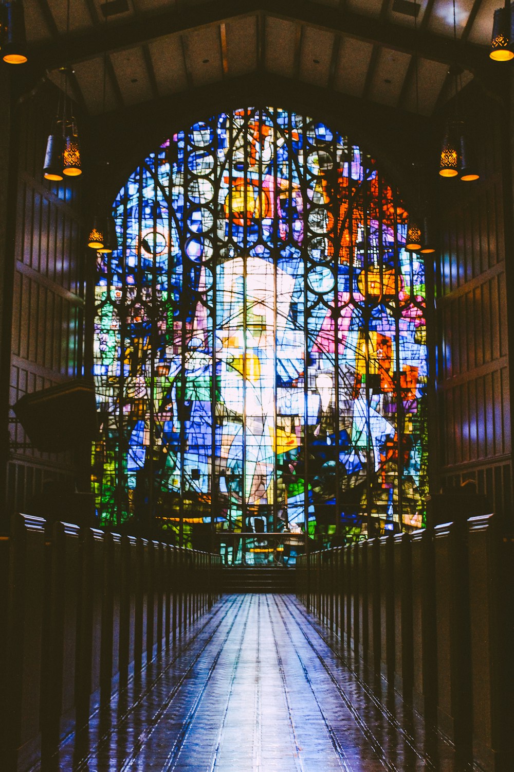 interior of empty church