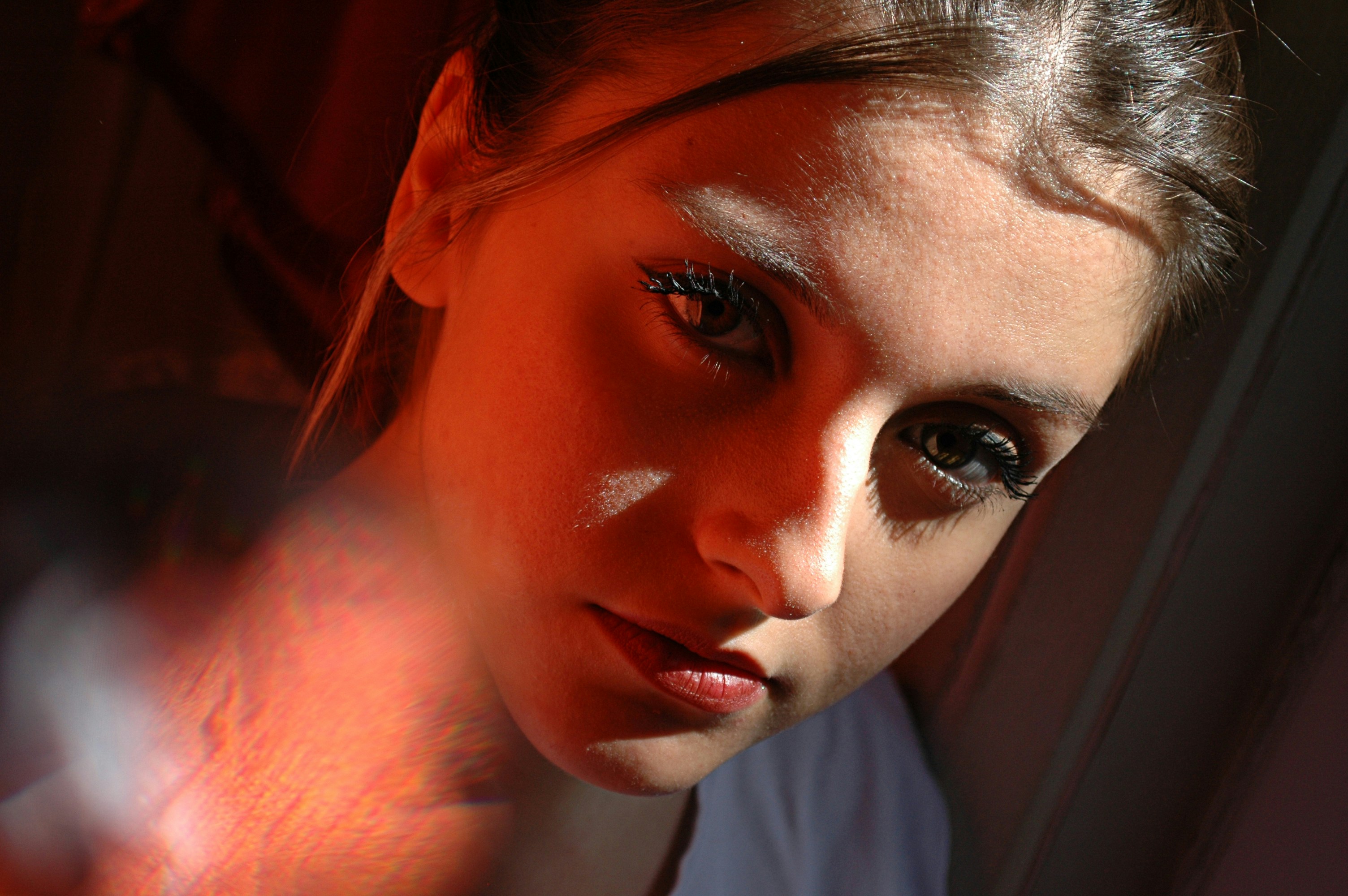 Glowing natural skin close-up results