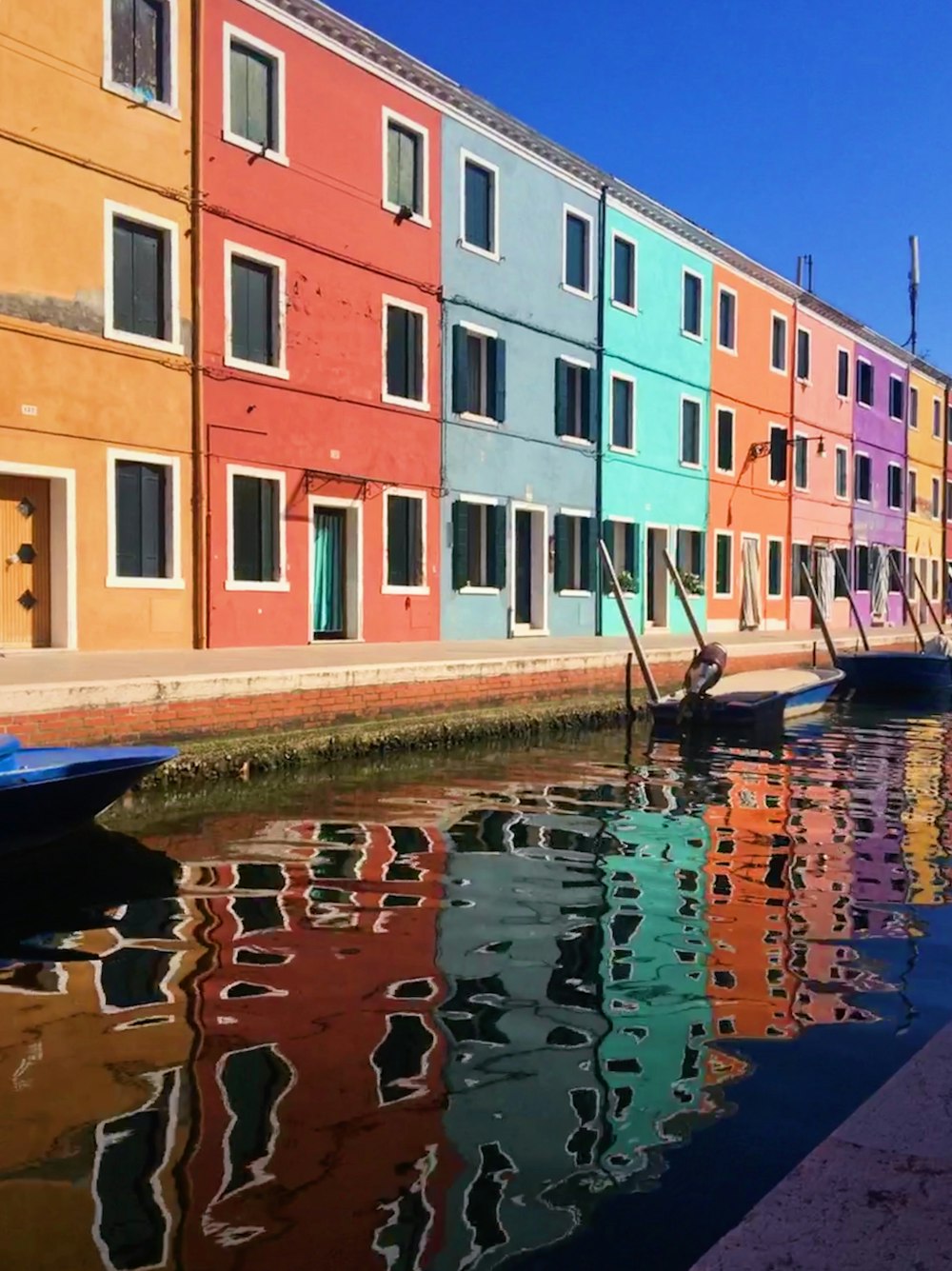 multicolored building